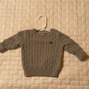 Ralph Lauren cotton sweater.  EUC. 6m
